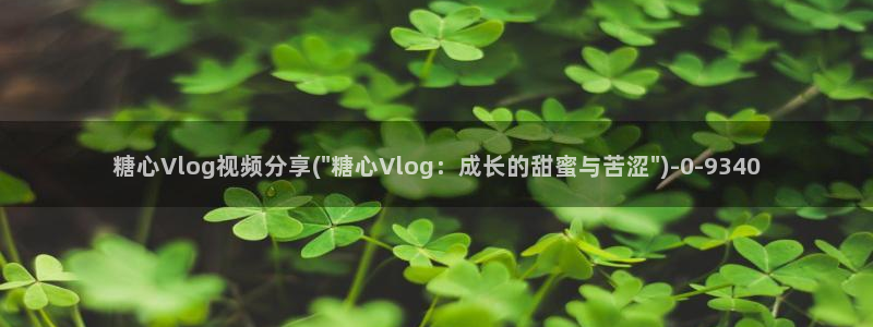 糖心vlog网页入口