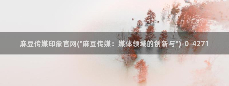 麻豆完整版导航：麻豆传媒印象官网(\