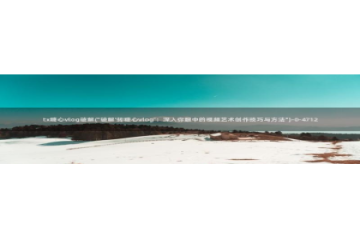 糖心出品vlog一区二区：tx糖心vlog破解(