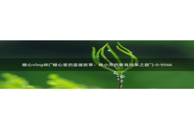 糖心vlog刷规则：糖心vlog林(\