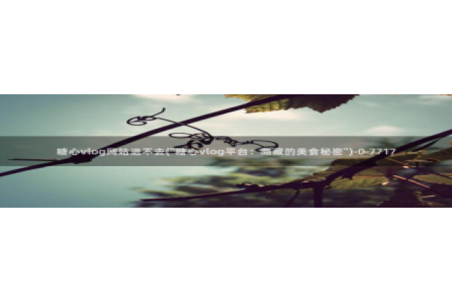 糖心vlog蜘蛛：糖心vlog网站进不去(\