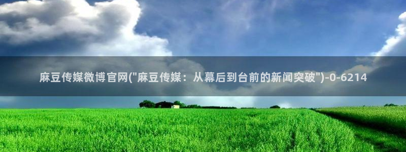 麻豆视频入口：麻豆传媒微博官网(\