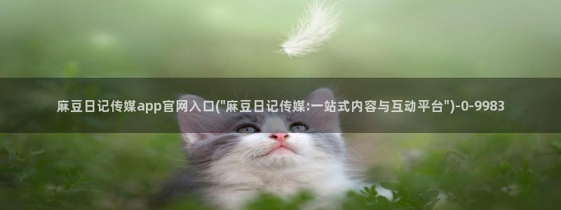 麻豆整理：麻豆日记传媒app官网入口(\